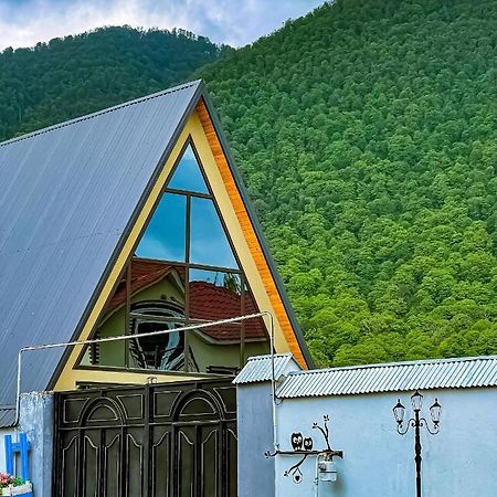Qafqaz Family Chalet Villa Gabala Ngoại thất bức ảnh
