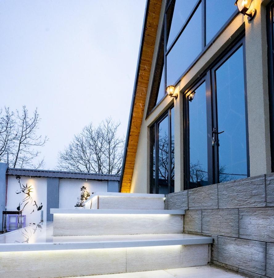 Qafqaz Family Chalet Villa Gabala Ngoại thất bức ảnh