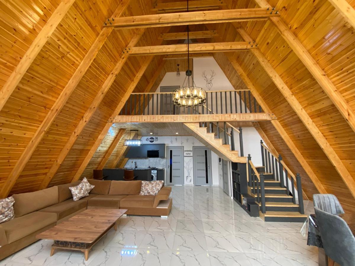 Qafqaz Family Chalet Villa Gabala Ngoại thất bức ảnh