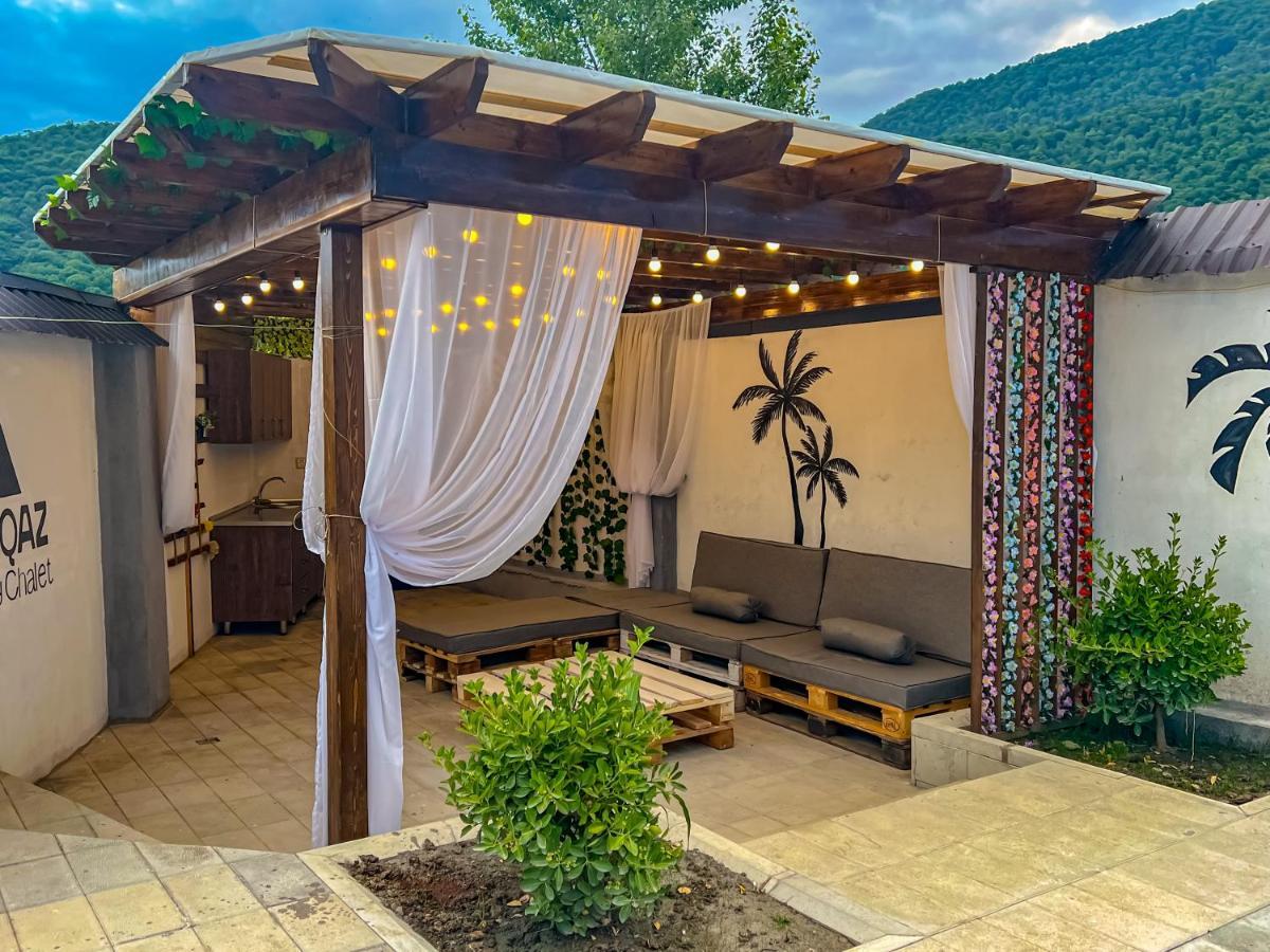 Qafqaz Family Chalet Villa Gabala Ngoại thất bức ảnh